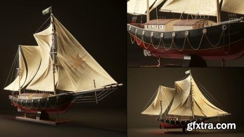 Udemy - Sailing Boat Tutorial ( Modeling, Texturing, Lighting)