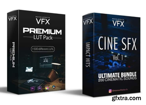 CINE SFX Vol. 1 & Premium LUTs Pack CINE SFX Vol. 1 & Premium LUTs Pack