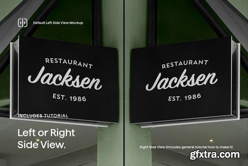 Asylab - 30 Signs & Facade Logo Mockups - V3 Asylab - 30 Signs & Facade Logo Mockups - V3