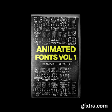 Tropic Colour - Animated Fonts vol 1