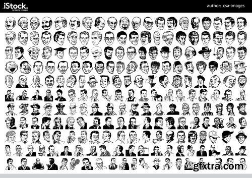 Over 26,000 Monochrome Vector Cliparts & Shadows 71xAI