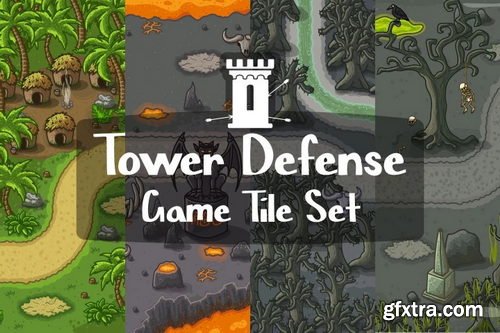 Craftpix - Tower Defense Game Tile Set Pack 2