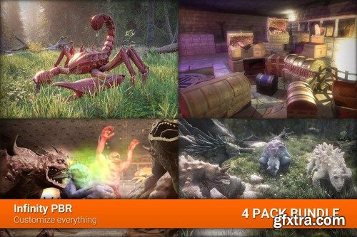 RPG Fantasy Monster Bundle #8 - 4 Characters Fantasy RPG v4.3.2 (28 Feb 2025)