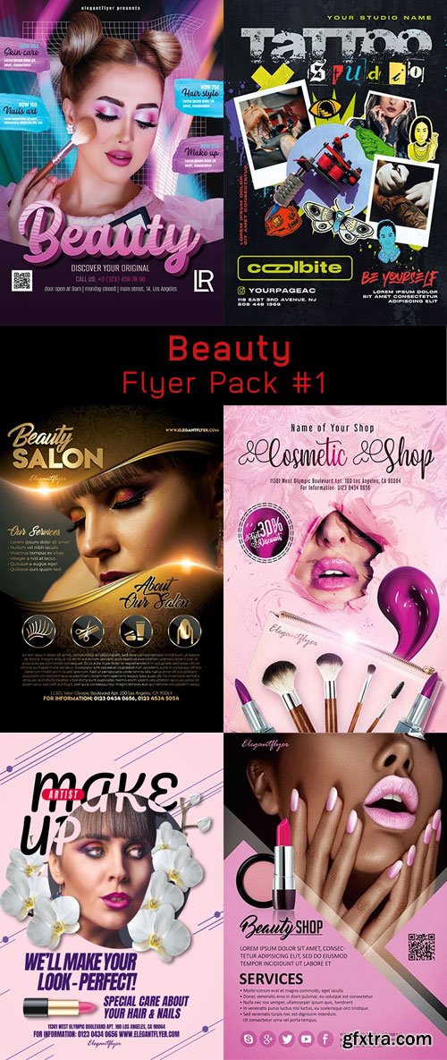 Beauty Flyer Pack #1