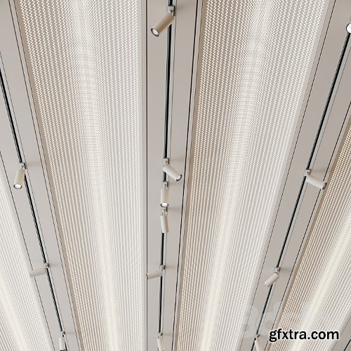 3dsky Pro - Metal Ceiling Design with lighting