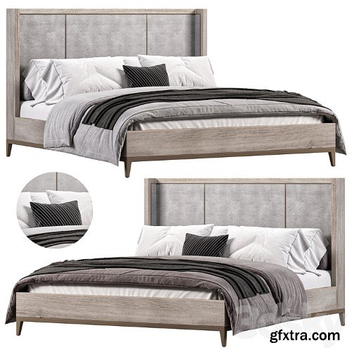 3dsky Pro - Malone Shelter Bed By Arhaus