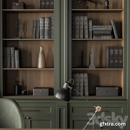 3dsky Pro - Boss Desk - Office Furniture 476