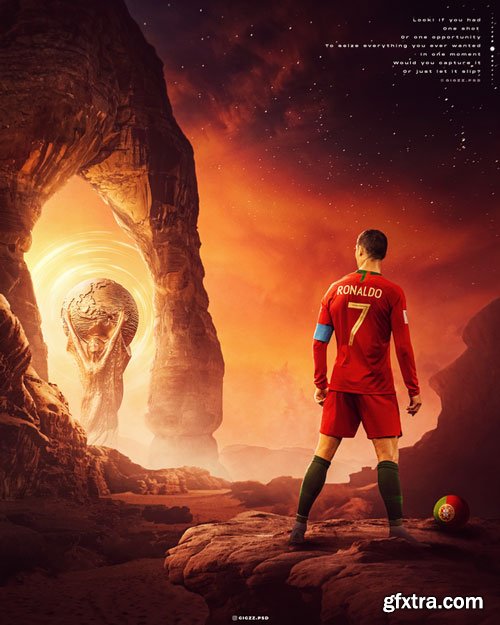 Gigi Zakaidze - CR7 World Cup - PSD File