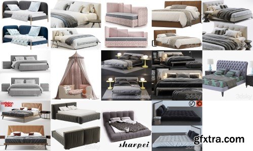 3dsky Pro - Bed vol. 1 3d Models