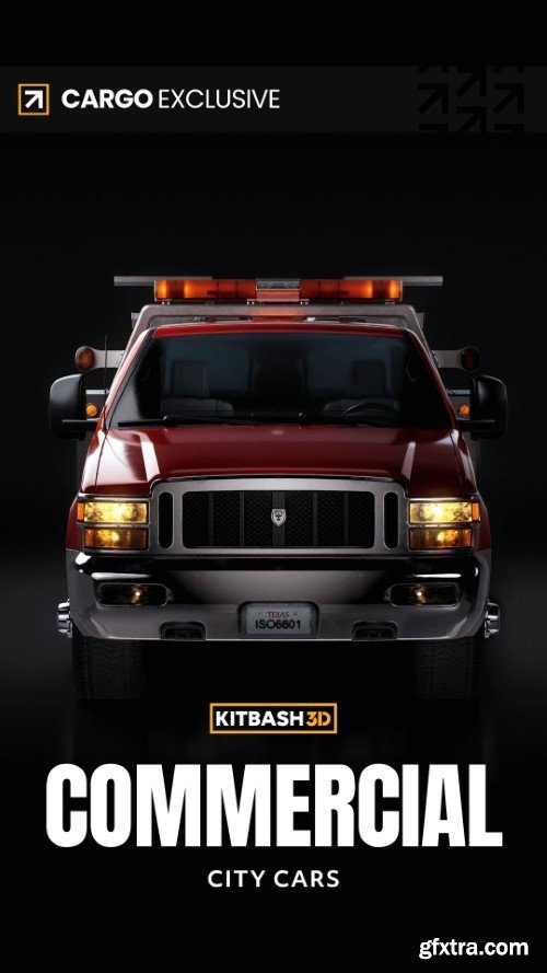 KitBash3D - City Cars Commercial