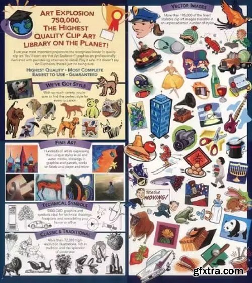 Art Explosion 750,000 Images