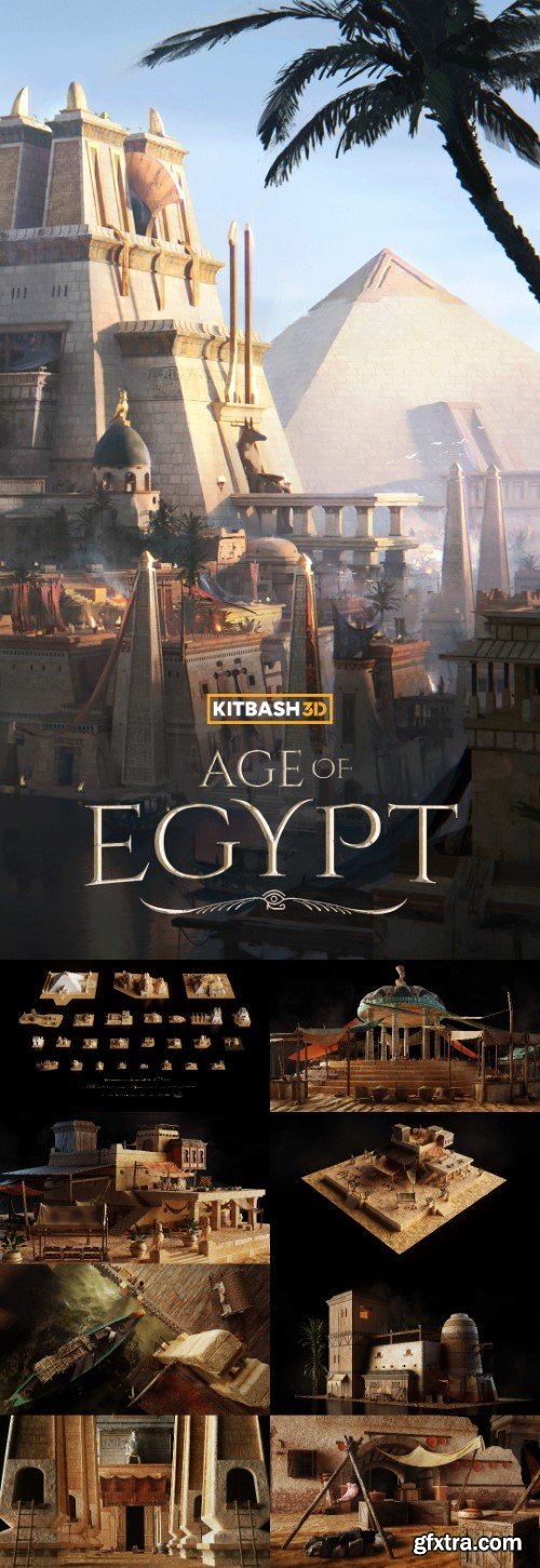 Kitbash3D - Age of Egypt