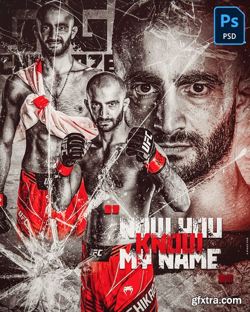 Gigi Zakaidze - Giga Chikadze - PSD File