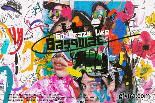 Creativemarket - 300 Go Crazy Like Basquiat - 148904540