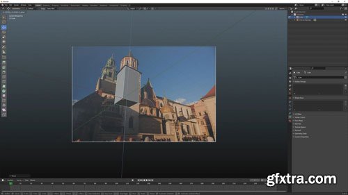 Mattepaint - Camera Matching with fSpy