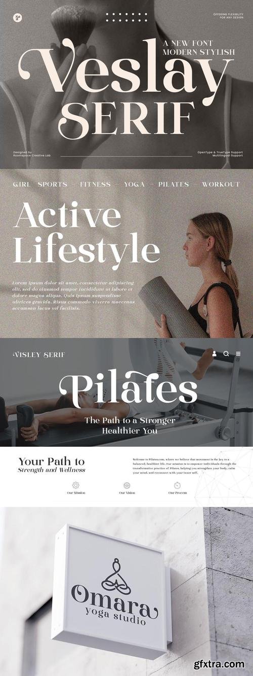 Vintage Rounded Elegant- Veslay Luxury Font