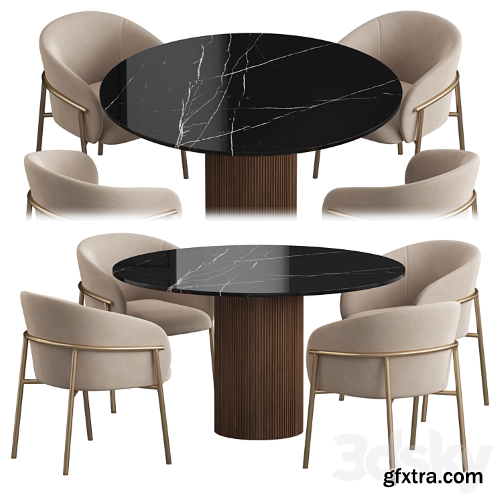 3dsky Pro - Dining Set vol.1 3d Models
