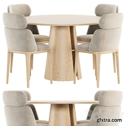 3dsky Pro - Dining Set vol.1 3d Models
