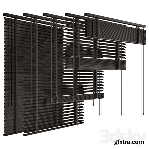 3dsky Pro - Folding wooden blinds