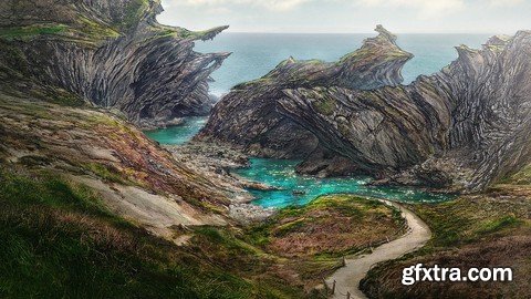 Udemy - Create A Jurassic Coast Environment Concept Art In Photoshop