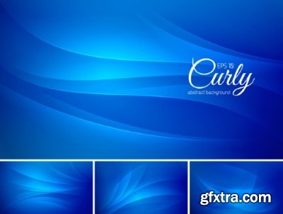 Twist & Curly Abstract Backgrounds 22xEPS