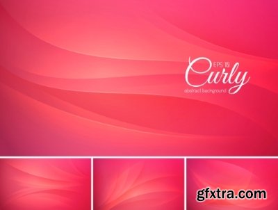 Twist & Curly Abstract Backgrounds 22xEPS
