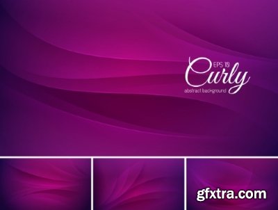 Twist & Curly Abstract Backgrounds 22xEPS