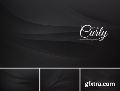 Twist & Curly Abstract Backgrounds 22xEPS