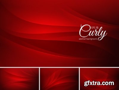 Twist & Curly Abstract Backgrounds 22xEPS