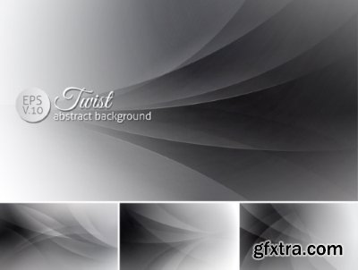Twist & Curly Abstract Backgrounds 22xEPS