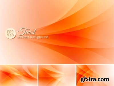 Twist & Curly Abstract Backgrounds 22xEPS