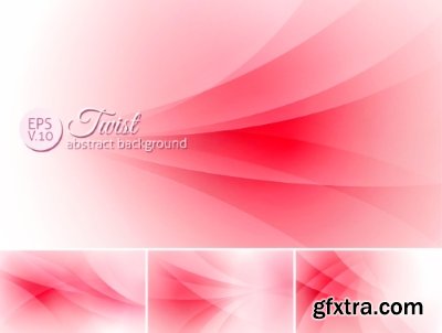 Twist & Curly Abstract Backgrounds 22xEPS