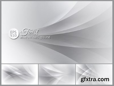Twist & Curly Abstract Backgrounds 22xEPS
