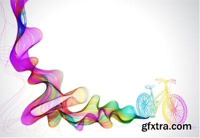 Abstract Color Conceptual Backgrounds 25xEPS