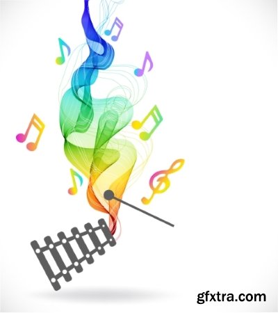 Abstract Color Conceptual Backgrounds 25xEPS