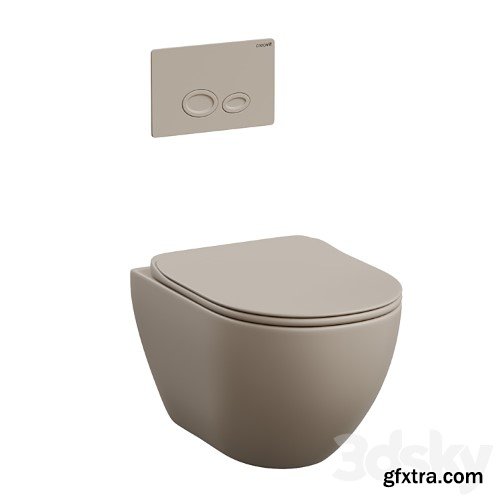 3dsky Pro - Creavit Free Toilet with Drop Button