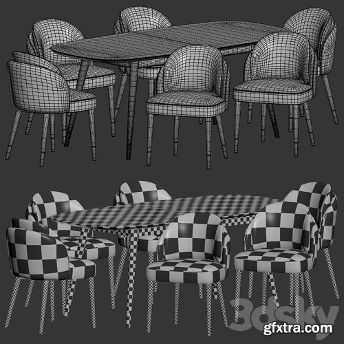 3dsky Pro - Dining Set 15