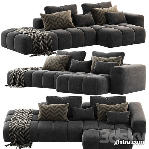 3dsky Pro - SHAMARA SOFA by nohohome, sofas