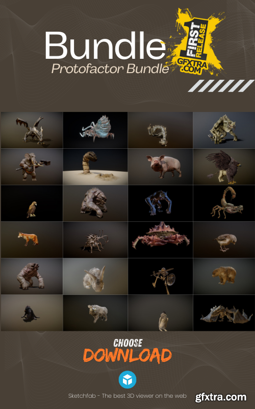 Sketchfab - Protofactor Bundle 304 Models