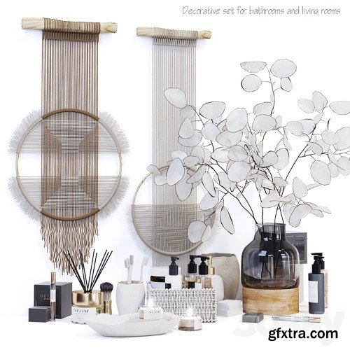 3dsky Pro - Decoration for Bathroom vol.1 3d Models