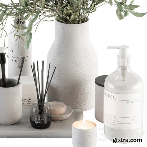 3dsky Pro - Decoration for Bathroom vol.1 3d Models