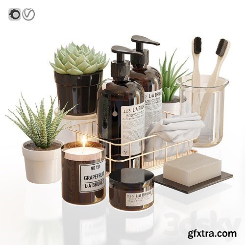 3dsky Pro - Decoration for Bathroom vol.1 3d Models