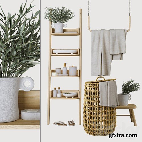 3dsky Pro - Decoration for Bathroom vol.1 3d Models