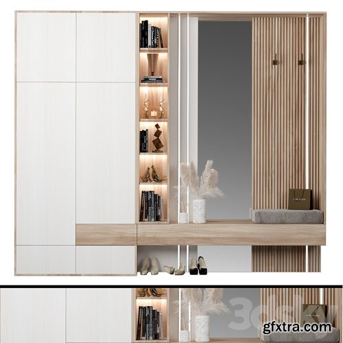 3dsky Pro - hallway composition