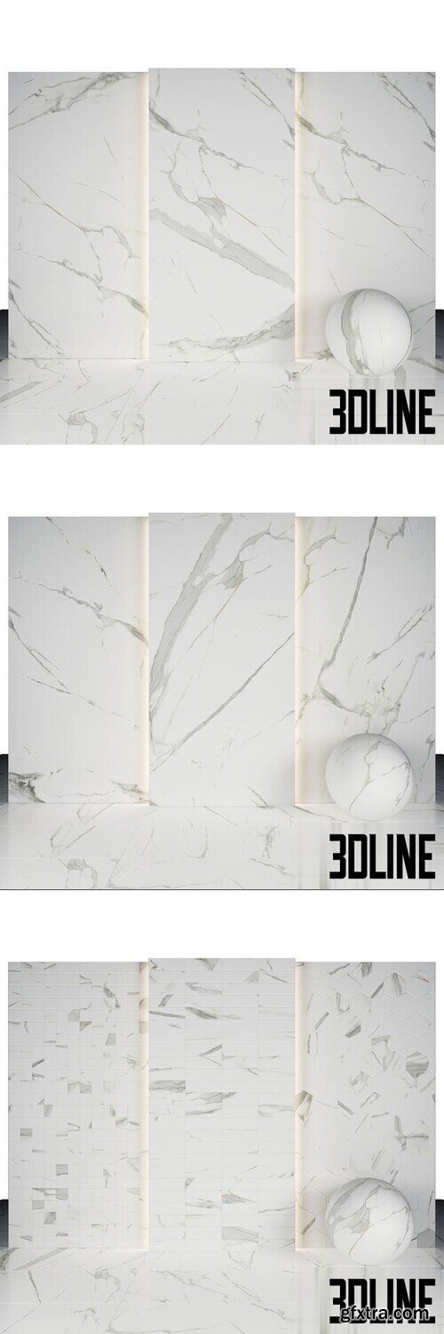 White royal marble - 3Dsky pro