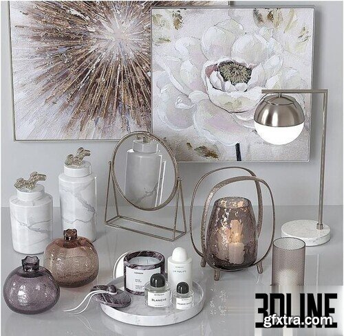 Decor set gold - 3Dsky Pro Decor set gold - 3Dsky Pro