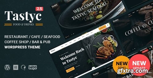 Themeforest - Tastyc - Cafe Restaurant Theme 32386289 v2.3.0