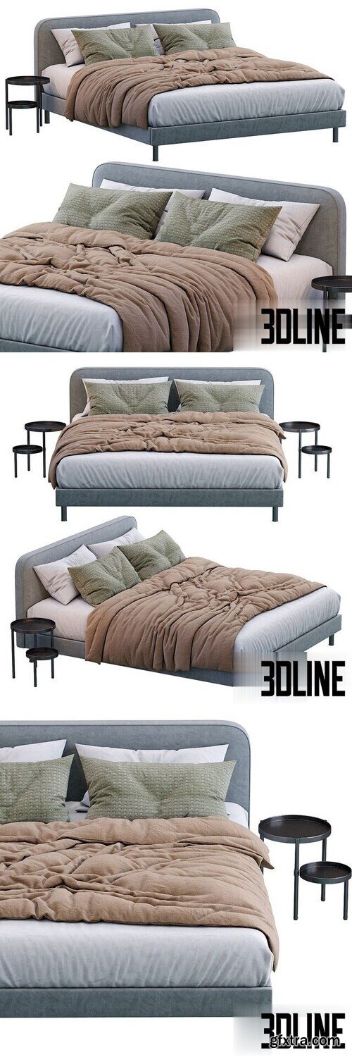 Besley Bed By Made - 3Dsky Pro