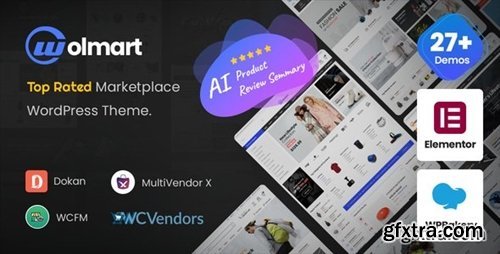 Themeforest - Wolmart | Multi-Vendor Marketplace WooCommerce Theme 32947681 v1.8.4