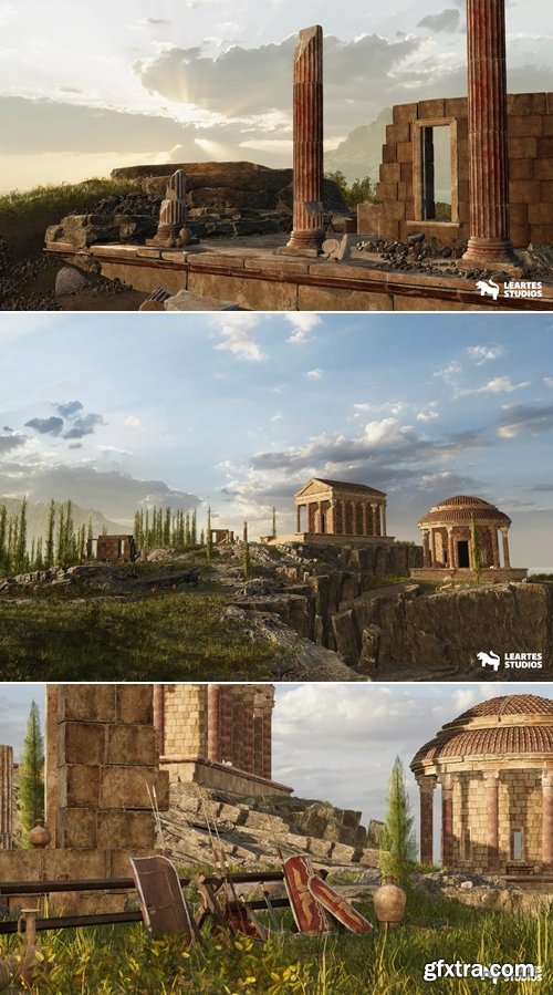 Unity Asset - Roman Temple Ruins v1.0